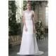 Graceful Chiffon Scoop Neckline A-line Wedding Dresses - overpinks.com