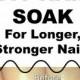 DIY Nail Soak For Longer, Stronger Nails