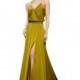 Cranberry Johnathan Kayne 6018 - High Slit Open Back Dress - Customize Your Prom Dress