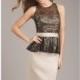 Lace Satin Dress by Allure Bridesmaids 1351 - Bonny Evening Dresses Online 