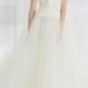 Amsale Miller Faille & Tulle Ball Gown 