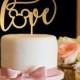 Wedding Cake Topper, Mickey Wedding Cake Topper, Love Wedding Cake Topper, Cake Topper for Disney Wedding, Gold Wedding Cake Topper