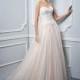 Enzoani BT17-19 by Beautiful by Enzoani - Ivory  Blush Lace  Tulle Zip-Up Fastening Floor Wedding Dresses - Bridesmaid Dress Online Shop
