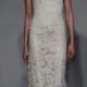 Anna Maier Couture Lyon Strapless Lace Column Gown (Regular & Plus Size) 