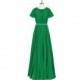 Emerald Azazie Kara - Back Zip Chiffon Scoop Floor Length Dress - Charming Bridesmaids Store