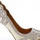 Badgley Mischka Rouge Wedding Shoes, Ivory