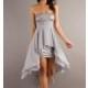 Strapless High Low Dress - Brand Prom Dresses