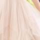 Illusion Sleeved Beaded Tulle Ball Gown Wedding Dress - 117292 Aurelia