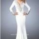 Black Gigi 22714 - Sleeves Jersey Knit Open Back Dress - Customize Your Prom Dress