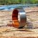 Mens Wedding Band, Wood Ring, Wooden Wedding Ring, Tungsten Wedding Band Meticulously Handmade from Lignum Vitae  - Waterproof!