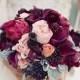 Pink And Purple Berry Wedding Bouquet