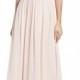 Hayley Paige Occasions Ruffle Detail A-Line Chiffon Gown 