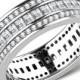 TCW Lab Diamond Wedding Band Eternity Ring