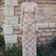 Christos Costarellos Spring/Summer 2018 BR18 80 Column High Neck Long Sleeves Floor-Length Elegant Champagne Lace Bridal Dress - Brand Prom Dresses