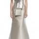 Barrie Asymmetric Sequined Bow Gown
