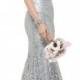 WTOO Talisa Sequin Mesh Strapless Gown 