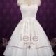 Vintage Short Lace Wedding Dress 