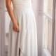 Front slit wedding dress, wedding dress with slit, high low wedding dress, wedding dress showing legs, halter wedding dress high low skirt
