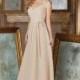 Morilee Bridesmaids 145 Lace Cap Sleeve Floor Length Bridesmaids Dress - Crazy Sale Bridal Dresses