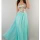 Strapless Gown with Cut Out Sides by Morgan - Brand Prom Dresses