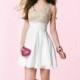 Diamond White Alyce Paris Homecoming 3639 Alyce Paris Shorts - Top Design Dress Online Shop