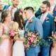 Brightly Colorful Sequined Wedding