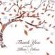 Beautiful Wedding Thank You Cards designed by Oubly