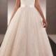 Organza Fit And Flare Wedding Gown