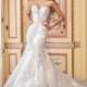 Style 117284 by David Tutera for Mon Cheri - Ivory  Champagne Lace  Tulle Floor Sweetheart  Strapless Wedding Dresses - Bridesmaid Dress Online Shop