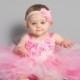 Flower girl dress - Tulle flower girl dress - Pink Dress - Tulle dress - Infant/Toddler - Pageant dress - Princess dress -Pink tutu dress
