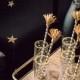 DIY Star Champagne Flutes