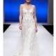 Mori Lee - Fall 2015 - Style 2709 Sleeveless Lace Illusion Neckline Crystal Sheath Wedding Dress - Stunning Cheap Wedding Dresses
