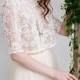 Wedding Top Lace, Wedding Separates  Top,  Ivory Off White  Lace Top, Wedding Blouse, Bridal Separates, Wedding Crop Top  -ASTRID