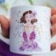 Girly girl mug Mug for girly girl Gift for women mug Custom mug Gifts for her Coffe lover Cute coffe mug Fashion mug Christmas mug Tea mugs - $19.80 USD