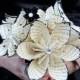 Customized Bridal Bouquet- 12 inch, 20 flowers, made to order, wedding, centerpiece, custom paper flowers, one of a kind origami
