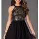 Short Sleeveless Sequin Embellished Dress - Brand Prom Dresses