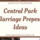Central Park Marriage Proposal Ideas