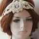 Wedding Pearl Headband, İvory Pearl Headpiece, Wedding Pearl Headpieces, Pearl headband for Wedding, Pearl Hair Jewelry, Bridal Accessories - $89.00 USD