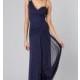 Sleeveless Floor Length Ruched Dress - Brand Prom Dresses