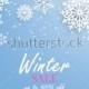 Winter christmas snowflake sale banner Vector illustrations of season online shopping website and mobile website banners, posters, newsletter designs, ads, coupons, social media banners.