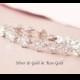 Crystal Wedding Bracelet Bridal Crystal Bracelet Grade AAA Art Deco Wedding Jewelry Cubic Zirconia Old Hollywood Gatsby Statement ROXY Cuff - $57.00 USD