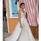 Gali Karten 2018 Embroidery Tulle Aline Sweet V-Neck Sleeveless Sweep Train Ivory Wedding Gown - Brand Wedding Dresses