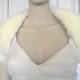 Luxious White Fur Cap sleeved bolero/shrug/jacket. Top quality fur! - Hand-made Beautiful Dresses