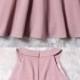 Hot Sale Admirable Short A-line/Princess Evening Dresses, Pink Sleeveless With Pleated Mini Evening Dresses WF01G47-397