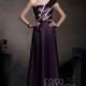 Queenly Sheath-Column One Shoulder Floor Length Sequin Evening Dress COSF1402C - Top Designer Wedding Online-Shop