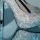 Customized Sparkly Wedding Shoes Bling Diamond Crystal Wedding Formal High Heel And Strass Heel