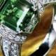Stauer Scienza Emerald & DiamondAura Verde Ring