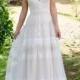 Bohemian wedding dress, boho wedding dress, lace wedding dress, cap sleeve bridal gown