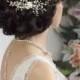 ALEXA bridal hair comb pearl wedding comb by TopGracia