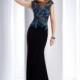 Clarisse - 4749 Floral Sheath Evening Gown - Designer Party Dress & Formal Gown